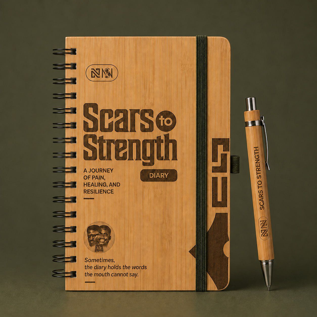 Diary and Pen
