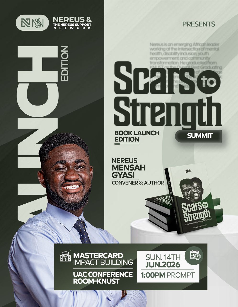 Scars to Strength Summit 2026 – Programme Flyer